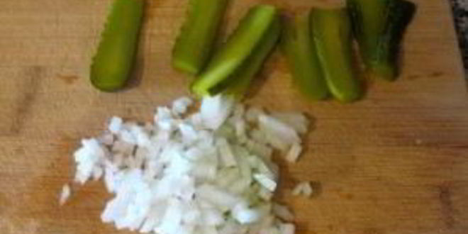 Рецепт хот-дога с селедкой