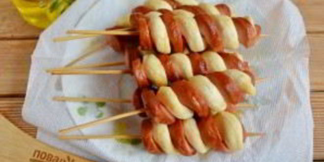 Рецепт хот-дога торнадо