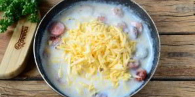 Рецепт хот-дога в луковых колечках