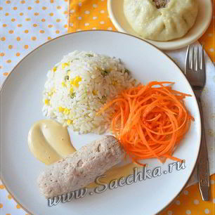 Рецепт Куриных сосисок