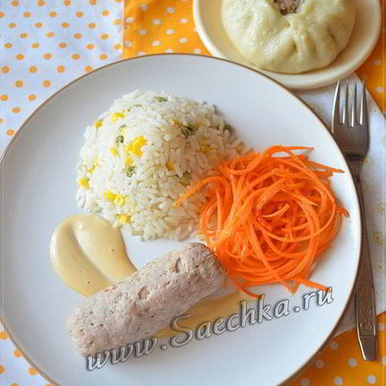 Рецепт Куриных сосисок