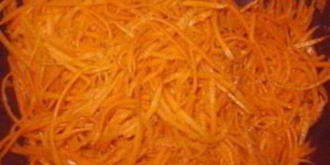 Рецепт корейской моркови