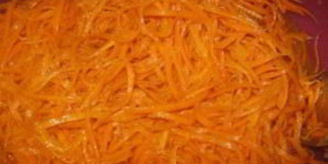 Рецепт корейской моркови