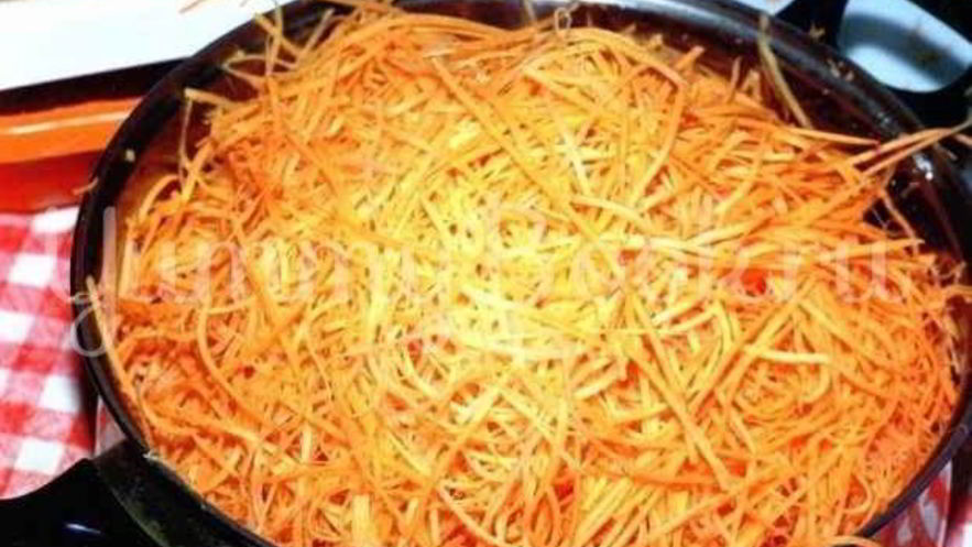 Рецепт моркови не по-корейски
