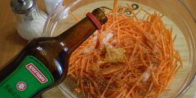Рецепт морковки по-корейски острая