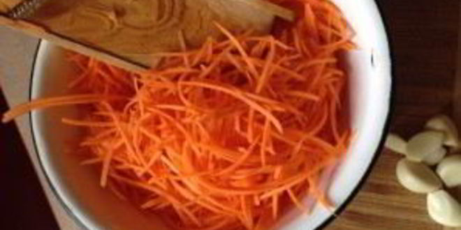Рецепт морковки по-корейски