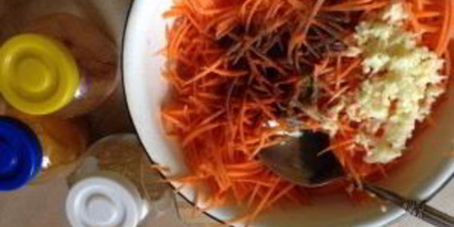Рецепт морковки по-корейски