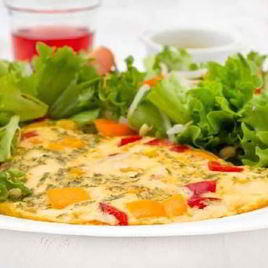 Рецепт Быстрого омлета с овощами