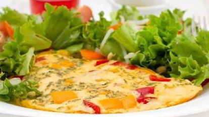 Рецепт Быстрого омлета с овощами