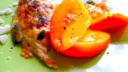 Рецепт Фриттаты с кабачком и сыром