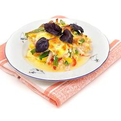 Рецепт Фриттаты с ветчиной и сладким перцем