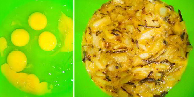 Рецепт испанского омлета