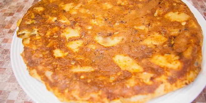 Рецепт испанского омлета