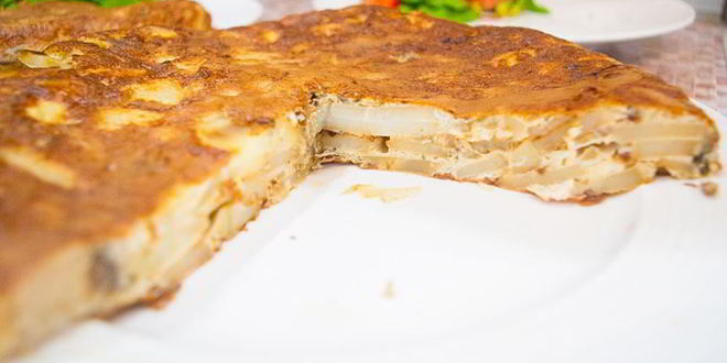 Рецепт испанского омлета