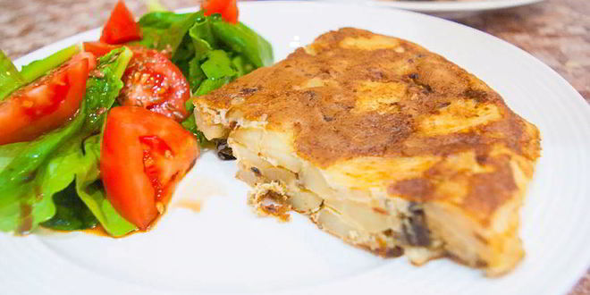 Рецепт испанского омлета