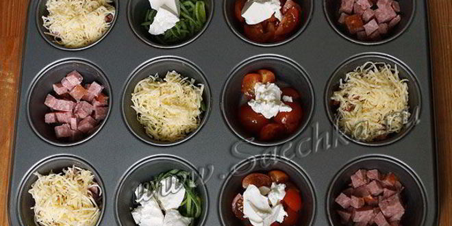 Рецепт мини-фриттаты