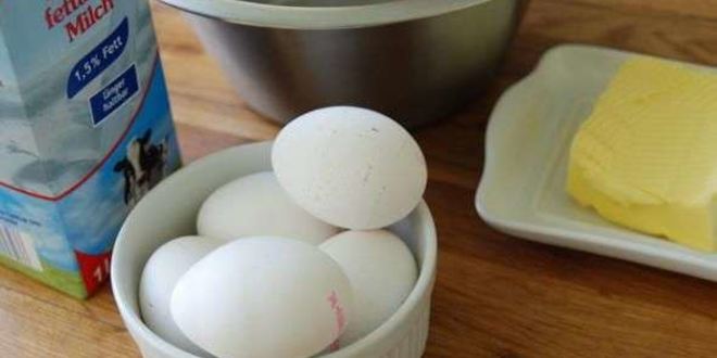 Рецепт омлета из детства