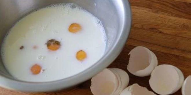 Рецепт омлета из детства