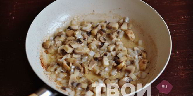 Рецепт омлета с грибами