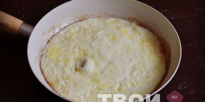 Рецепт омлета с грибами