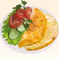 Рецепт Омлета с манкой