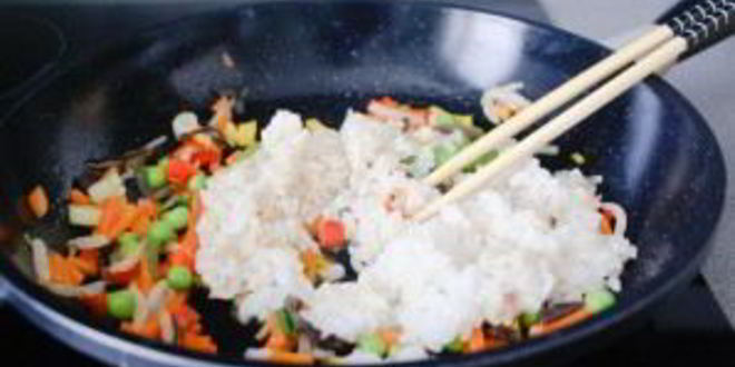 Рецепт омлета с рисом по-японски
