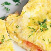 Рецепт Омлета с водкой