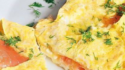 Рецепт Омлета с водкой