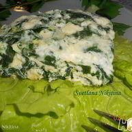 Рецепт Омлета со шпинатом и брынзой по-фински