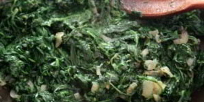 Рецепт омлета со шпинатом и сыром