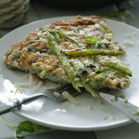 Рецепт Омлета со спаржей