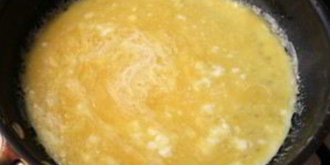 Рецепт омлета тонкого