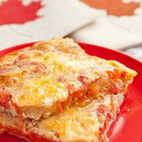 Рецепт Омлета в духовке с помидорами