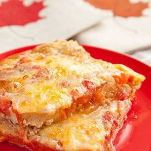 Рецепт Омлета в духовке с помидорами