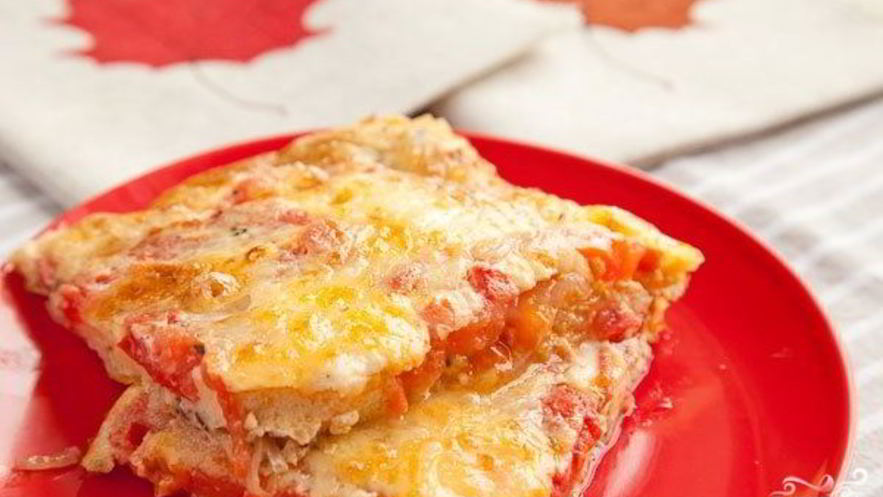 Рецепт омлета в духовке с помидорами