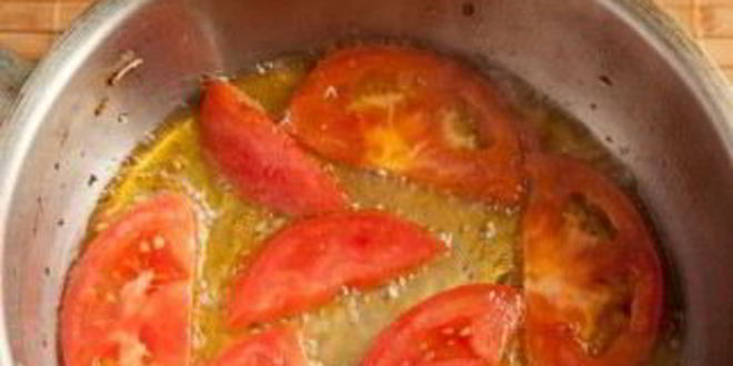 Рецепт омлета в духовке с помидорами