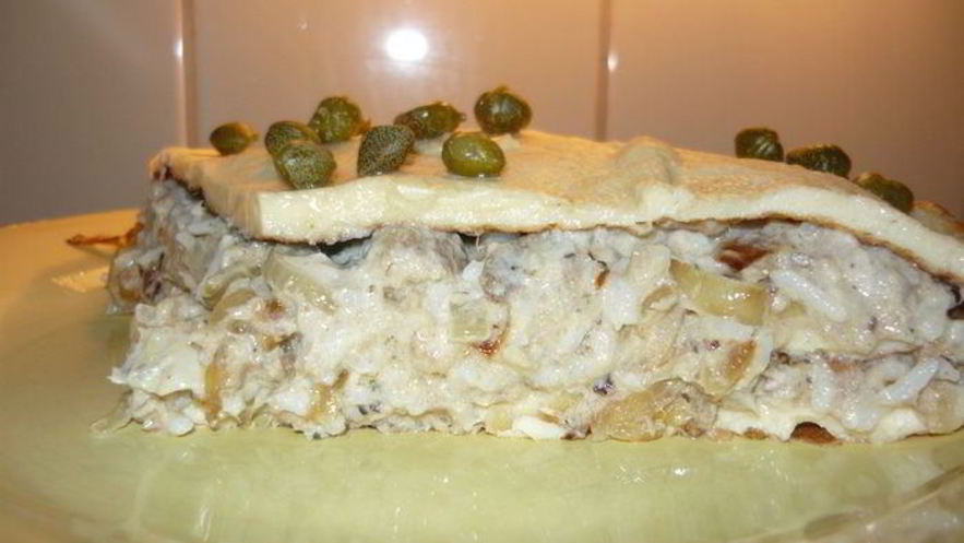 Рецепт омлеты с салатом