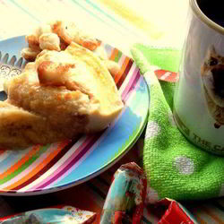 Рецепт Сладкого омлета с бананами