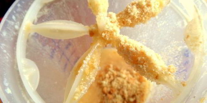 Рецепт сладкого омлета с бананами