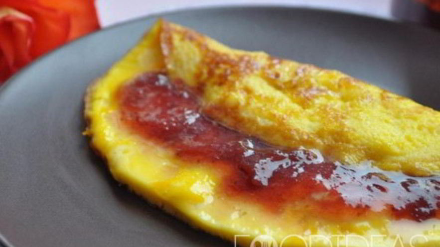 Рецепт сладкого омлета