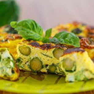 Рецепт Витаминного омлета с брюссельской капустой