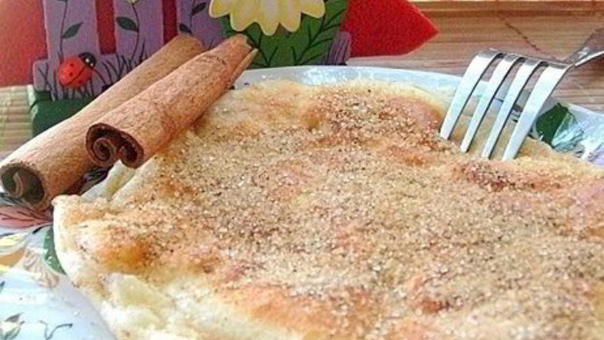 Рецепт яблочного омлета