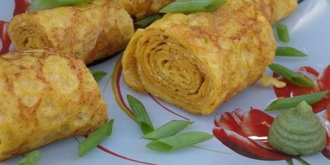 Рецепт японского омлета тамаго-яки