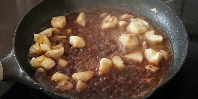 Рецепт куриного паштета с яблоком