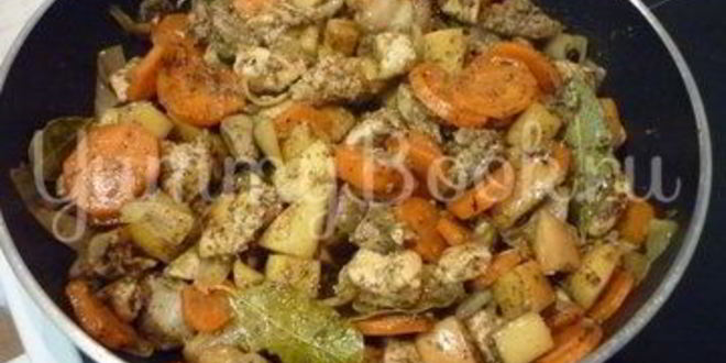 Рецепт куриного печеночно-мясной паштет