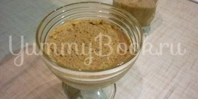 Рецепт куриного печеночно-мясной паштет