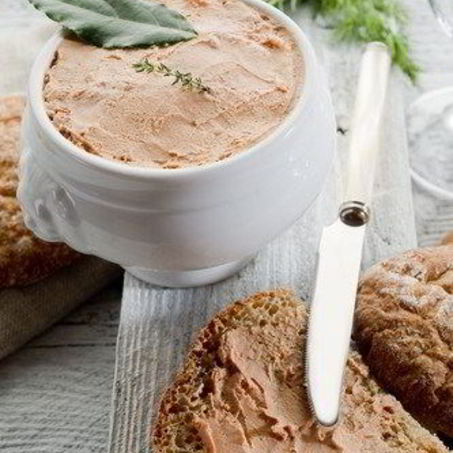 Рецепт Новогоднего куриного паштета с арманьяком