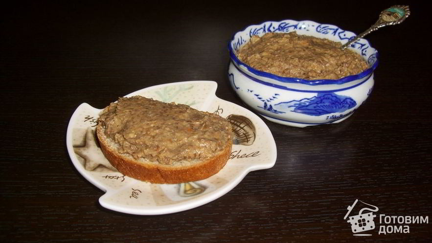 Рецепт паштета чечевичного с морковью