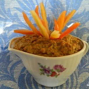 Рецепт Паштета из говяжей печени с морковью и луком