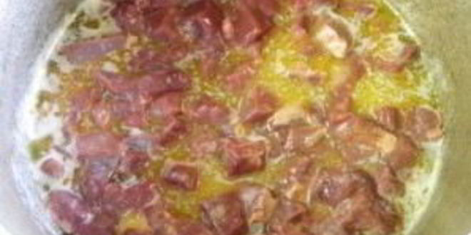 Рецепт паштета из говяжей печени с морковью и луком